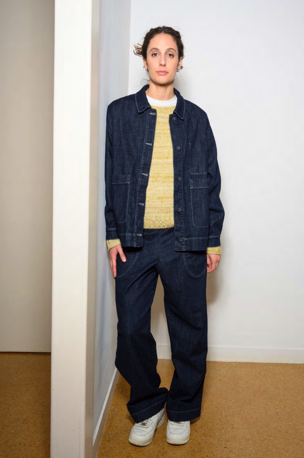 Isabella Clementini grey knit sweater