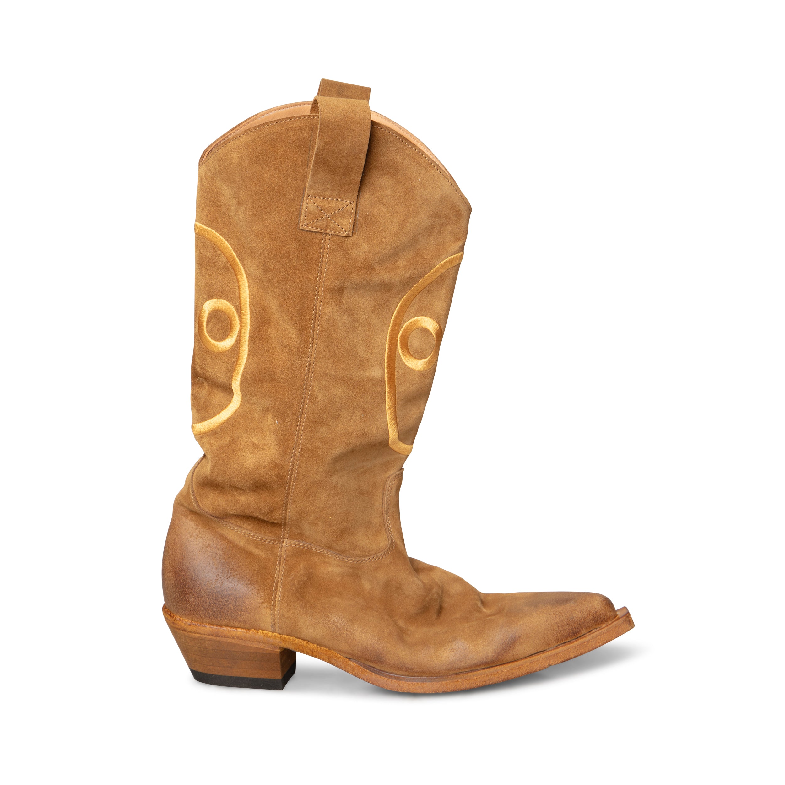 Shoto leather boot close-up